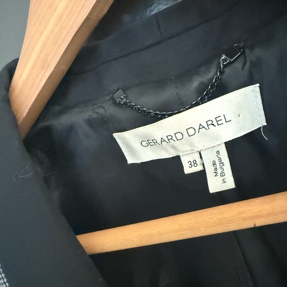 Gerard Darel size 38 (6) GUC houndstooth blazer - Picture 4 of 13